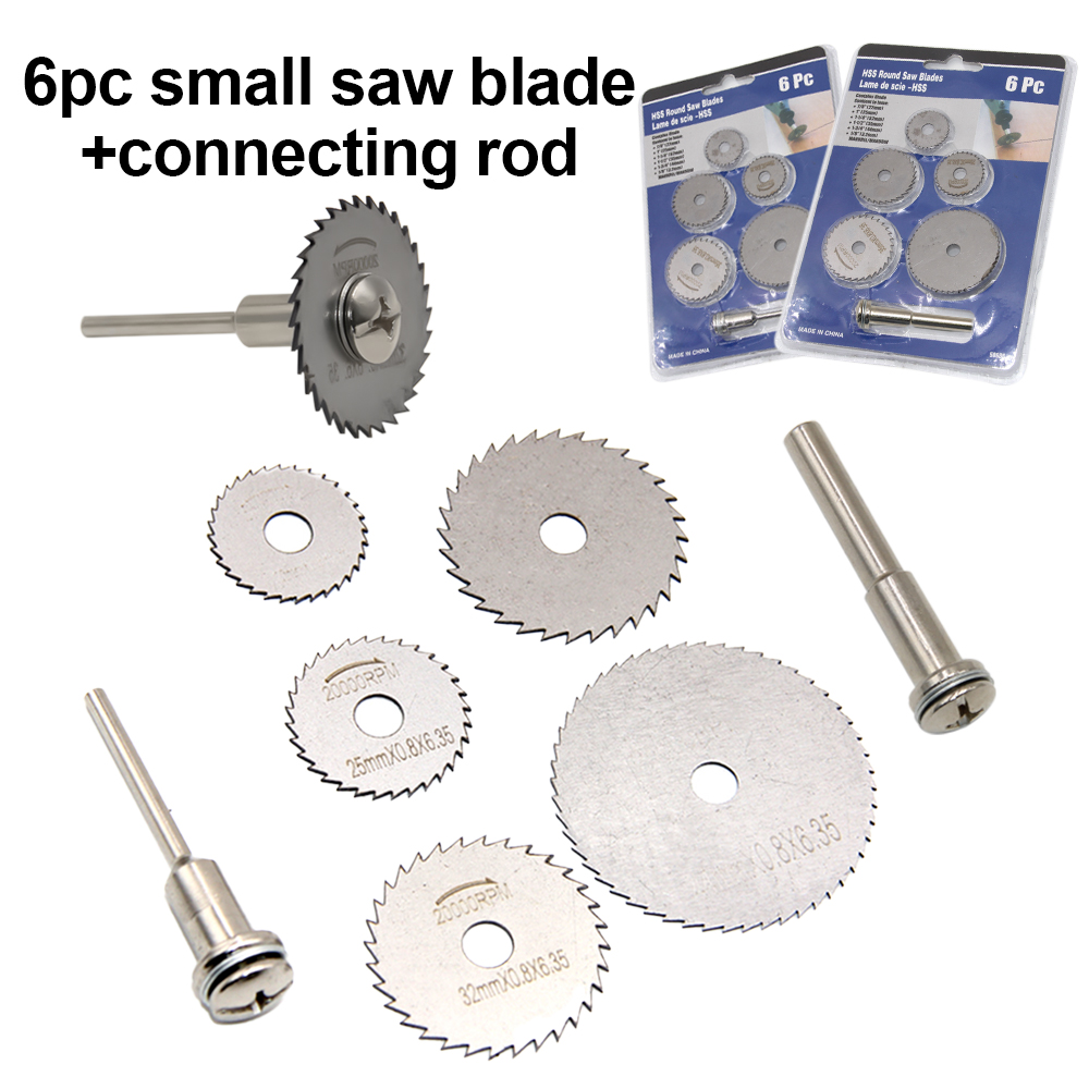 Woodworking Saw - 3.2mm/6mm bağlantı çubuğu el matkabı daire
