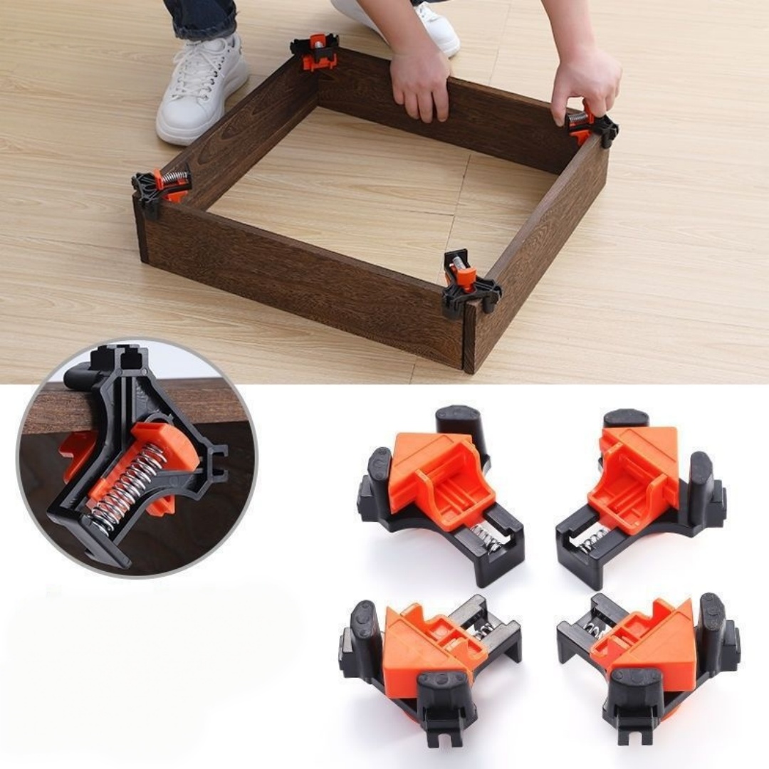 Woodworking Studio - 4 adet 90 ° Sağ Açılı