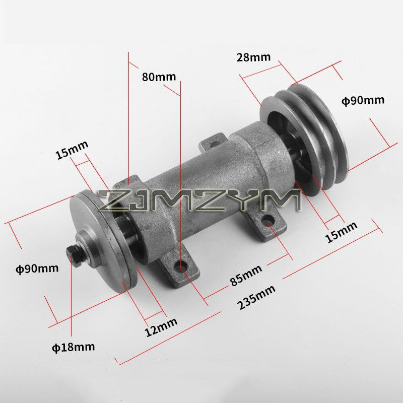 Woodworking Saw - Ağaç İşleme Tezgahı Testere Mili Montajı