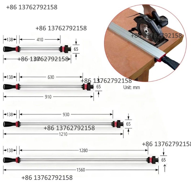 Woodworking Saw - Alüminyum Alaşımlı Ahşap İşleme Gönye Ölçer