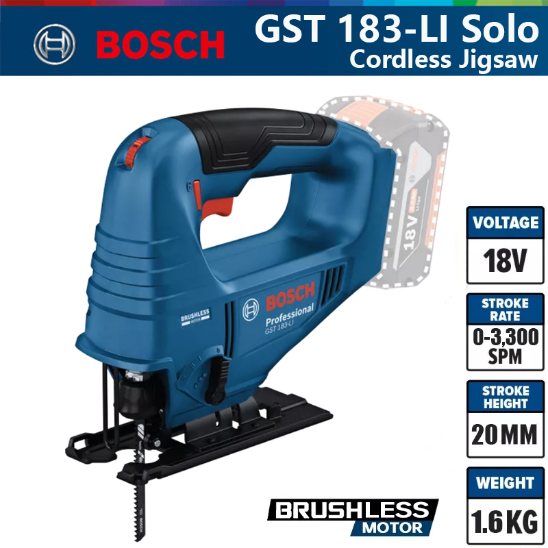 Bosch GST 183-LI Profesyonel E - Woodworking Saw incelemesi ve fiyatı