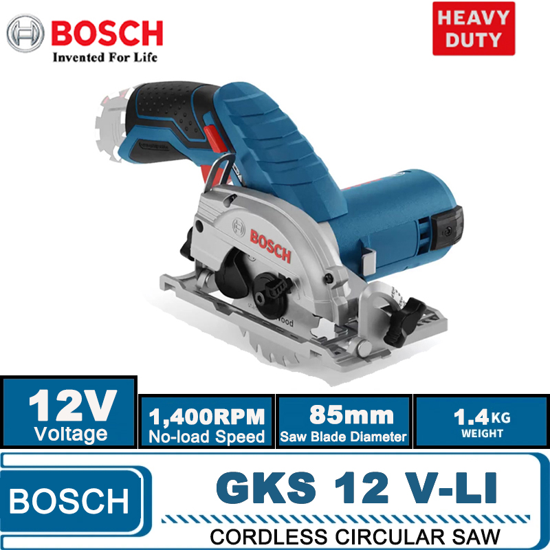 Woodworking Saw - BOSCH GKS 12V-LI Elektrikli Daire Testere