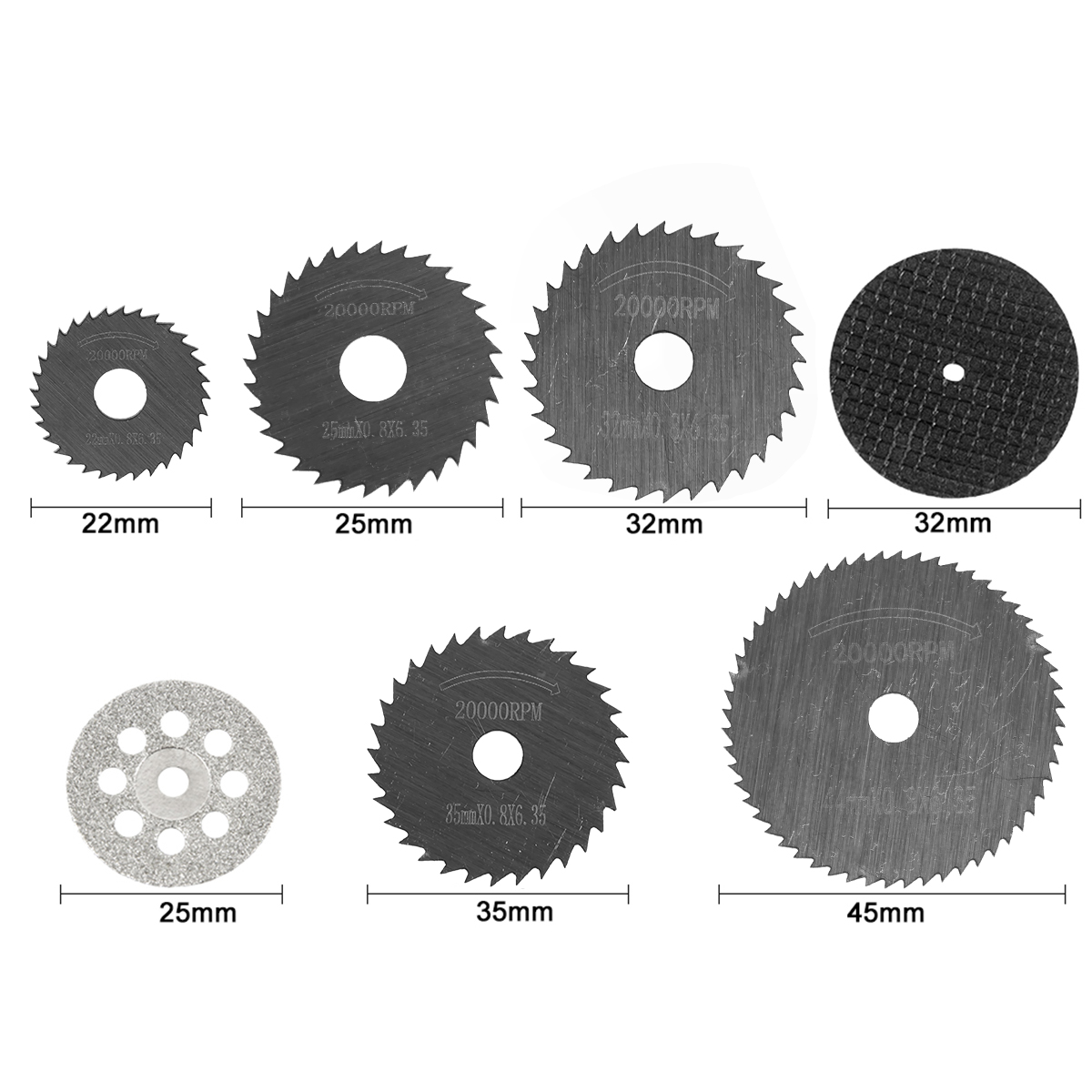 31/30 adet elmas kesme diskler - Woodworking Saw incelemesi ve fiyatı
