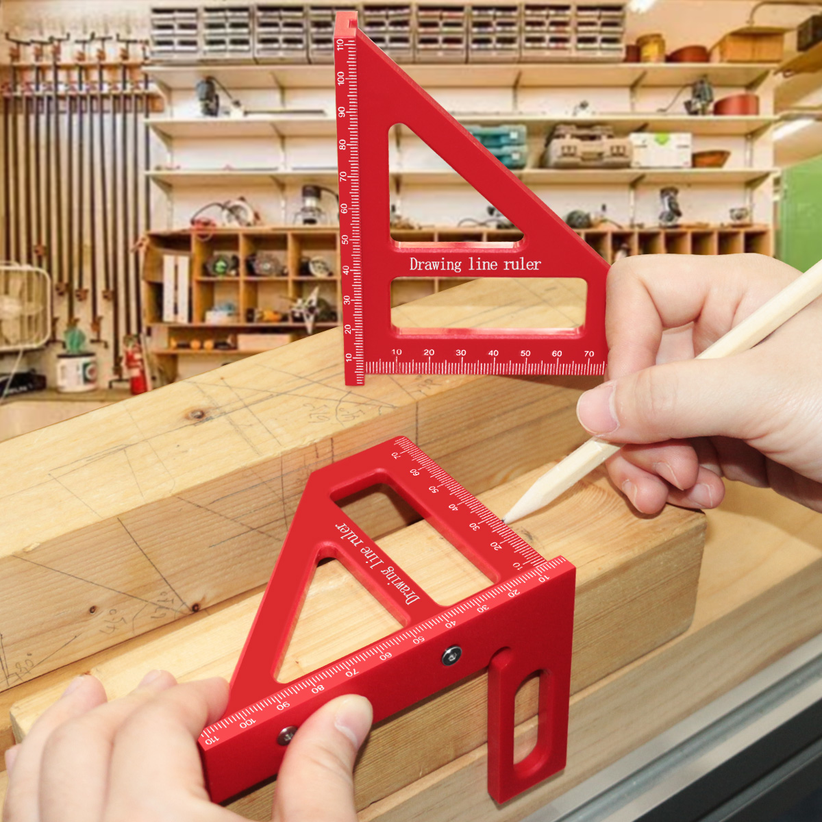 45 ° /90 °   Çok Açılı Plastik - Woodworking Project Plans incelemesi ve fiyatı