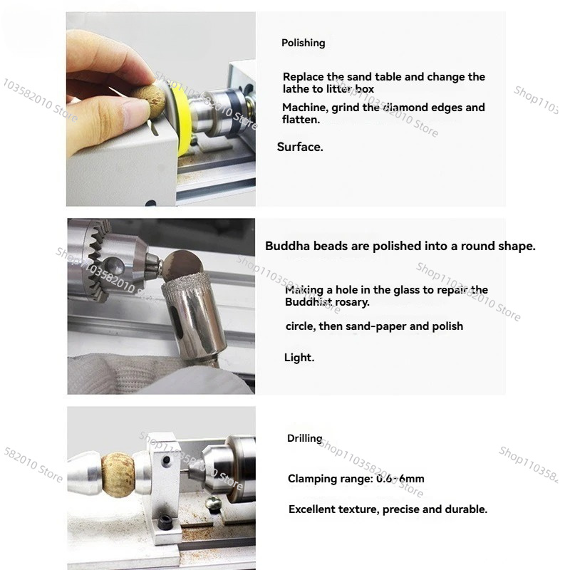 Küçük Torna Makinesi - Çok Fon - Woodworking Lathe incelemesi ve fiyatı