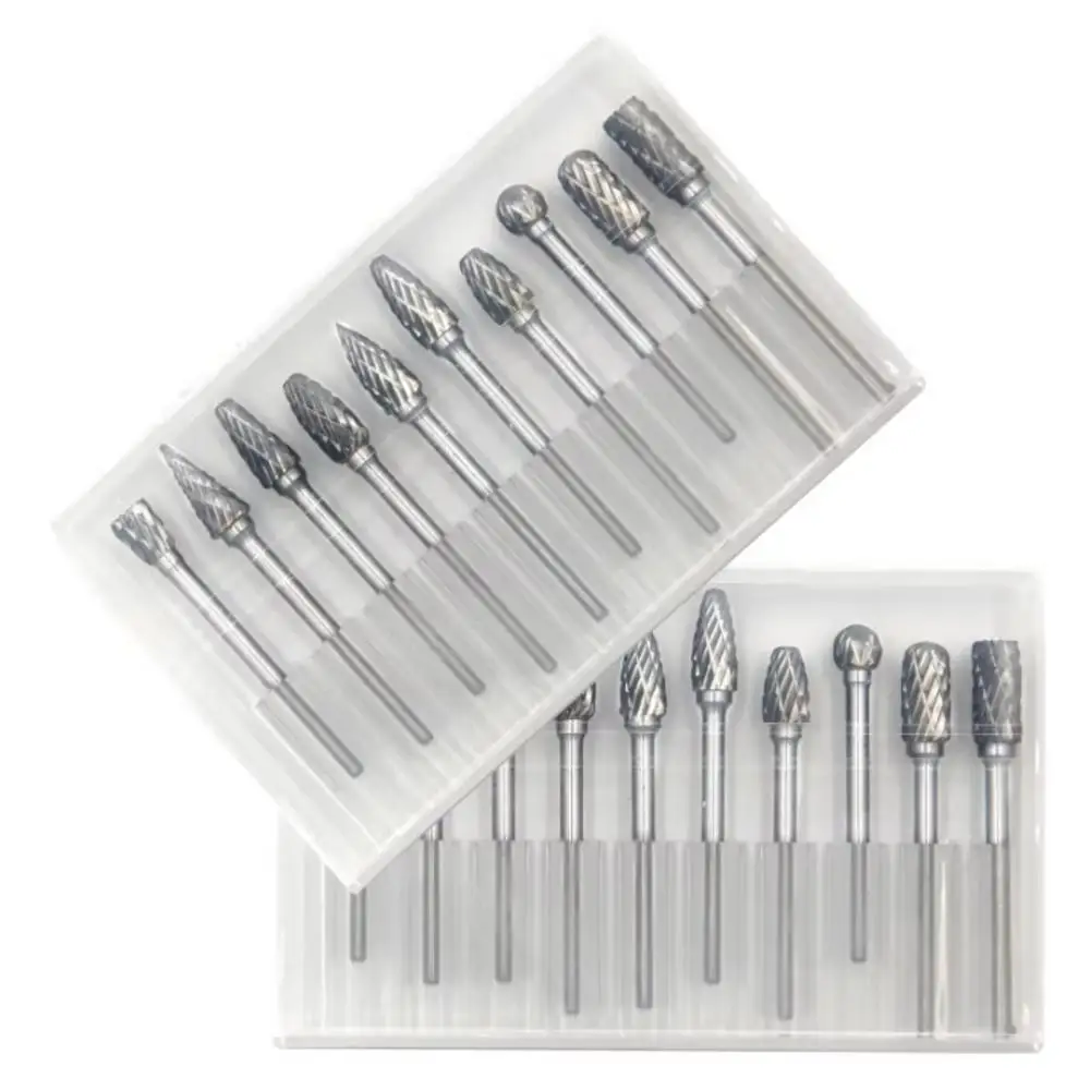 10 adet karbür döner freze set - Woodworking Drill Bits incelemesi ve fiyatı