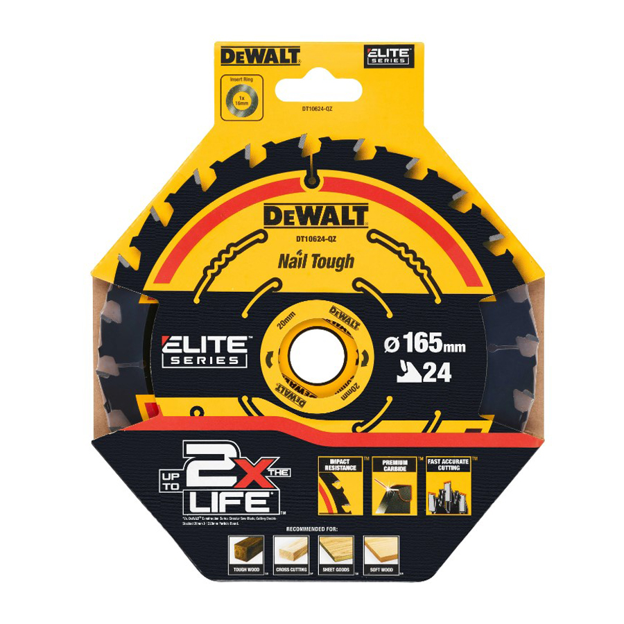 DEWALT DT10624-QZ 1/3 adet 24T - Woodworking Saw incelemesi ve fiyatı