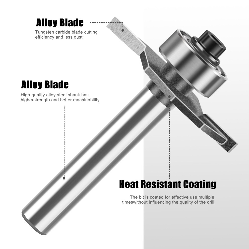 1/4-1/2 İnç Saplı Bilyalı Rulm - Woodworking Drill Bits incelemesi ve fiyatı