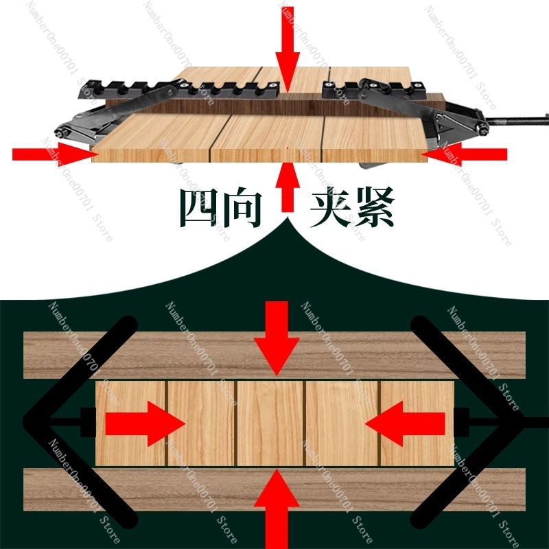 4 Yönlü Panel Kelepçesi, Ahşap - Woodworking Novel incelemesi ve fiyatı